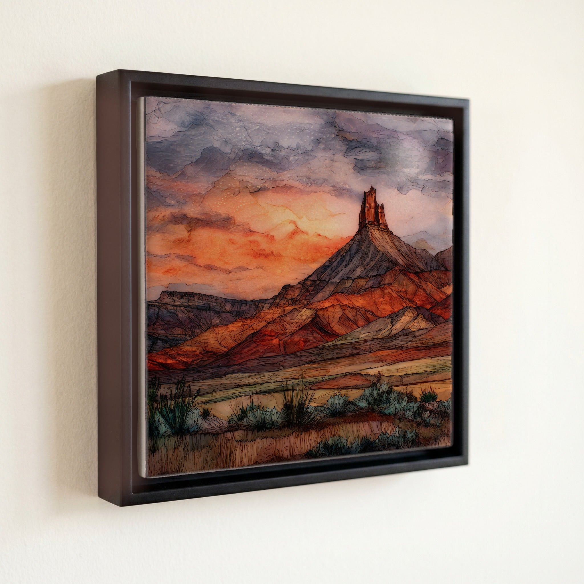 Angel Peak Scenic Area — front