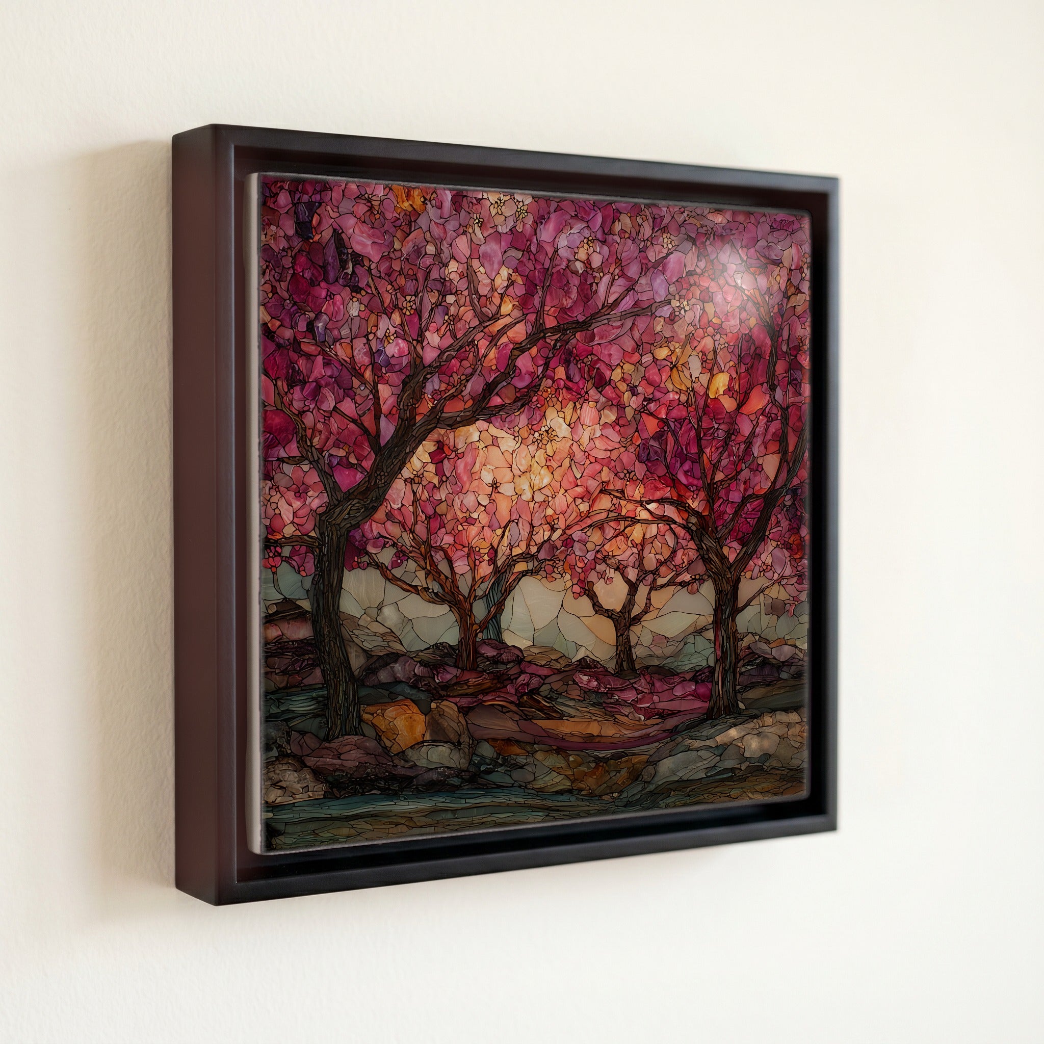 Branch Brook cherry trees — front