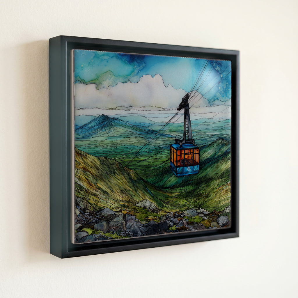 the Killington Skyride gondola — front