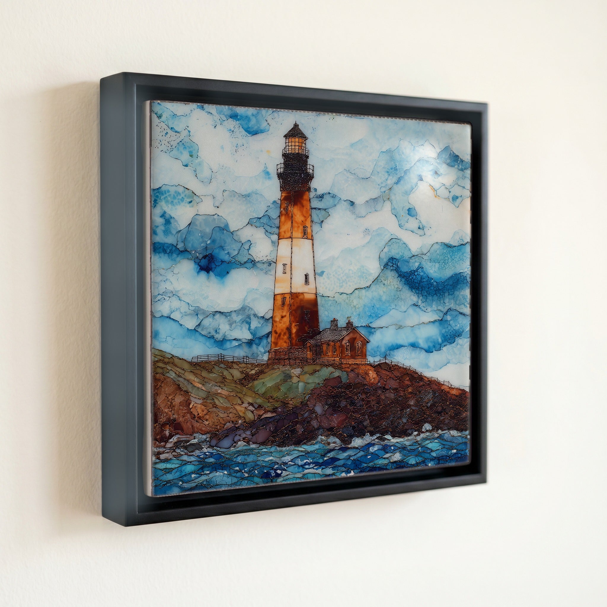 Montauk Point Lighthouse on — front