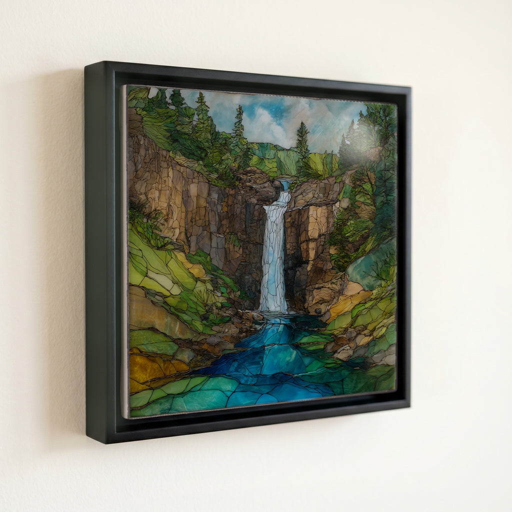 Devil's Kettle Falls — front