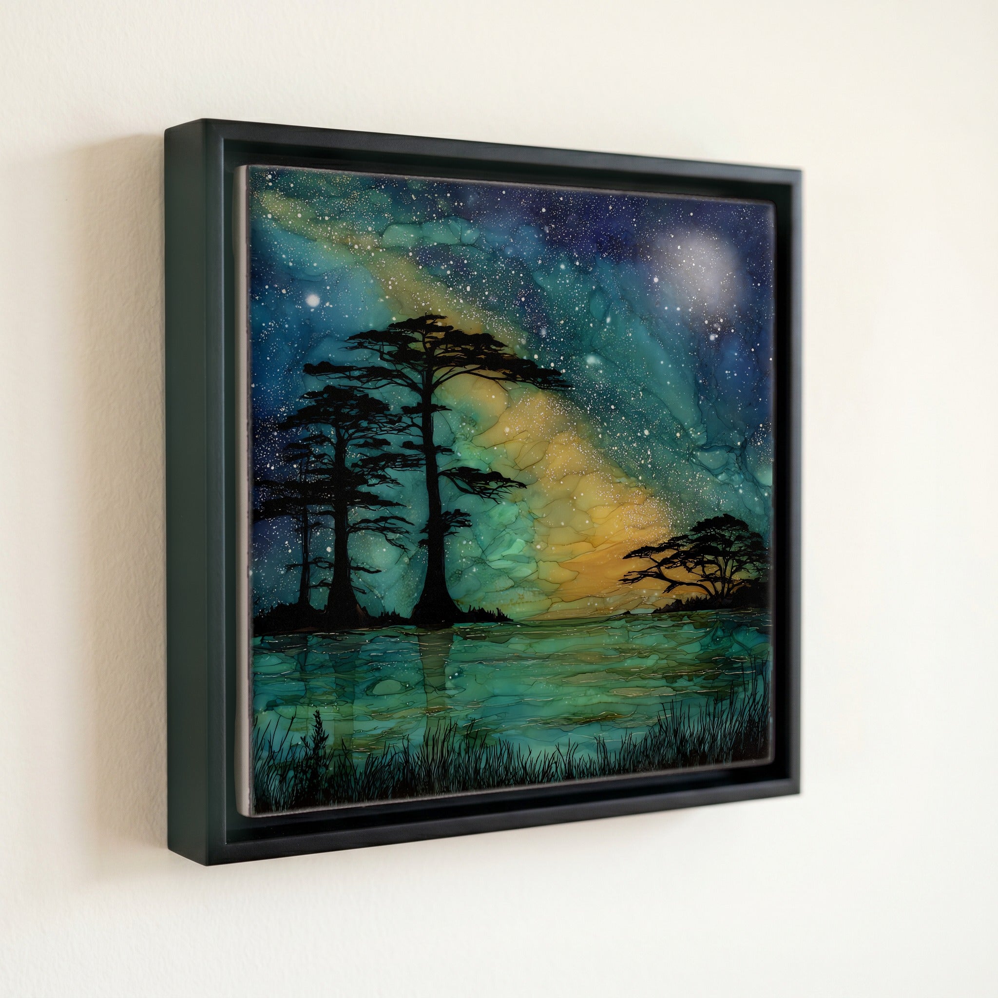the Pearl River cypress swamp — front