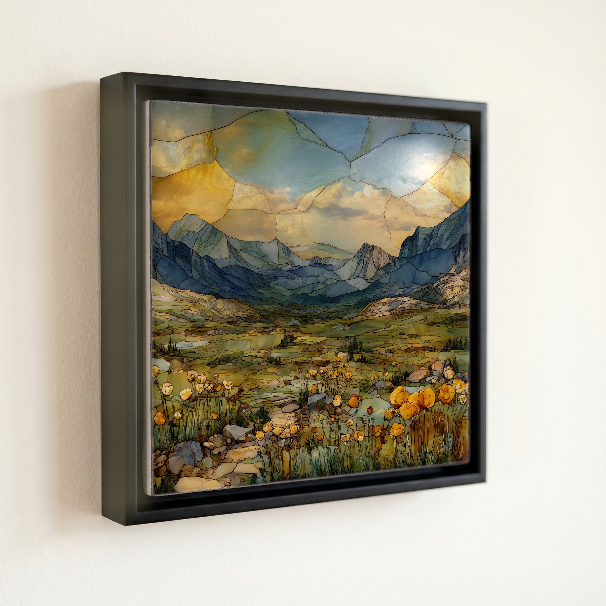 Tundra Communities trail Rocky Mountain National Park Ceramic Art Tile — front