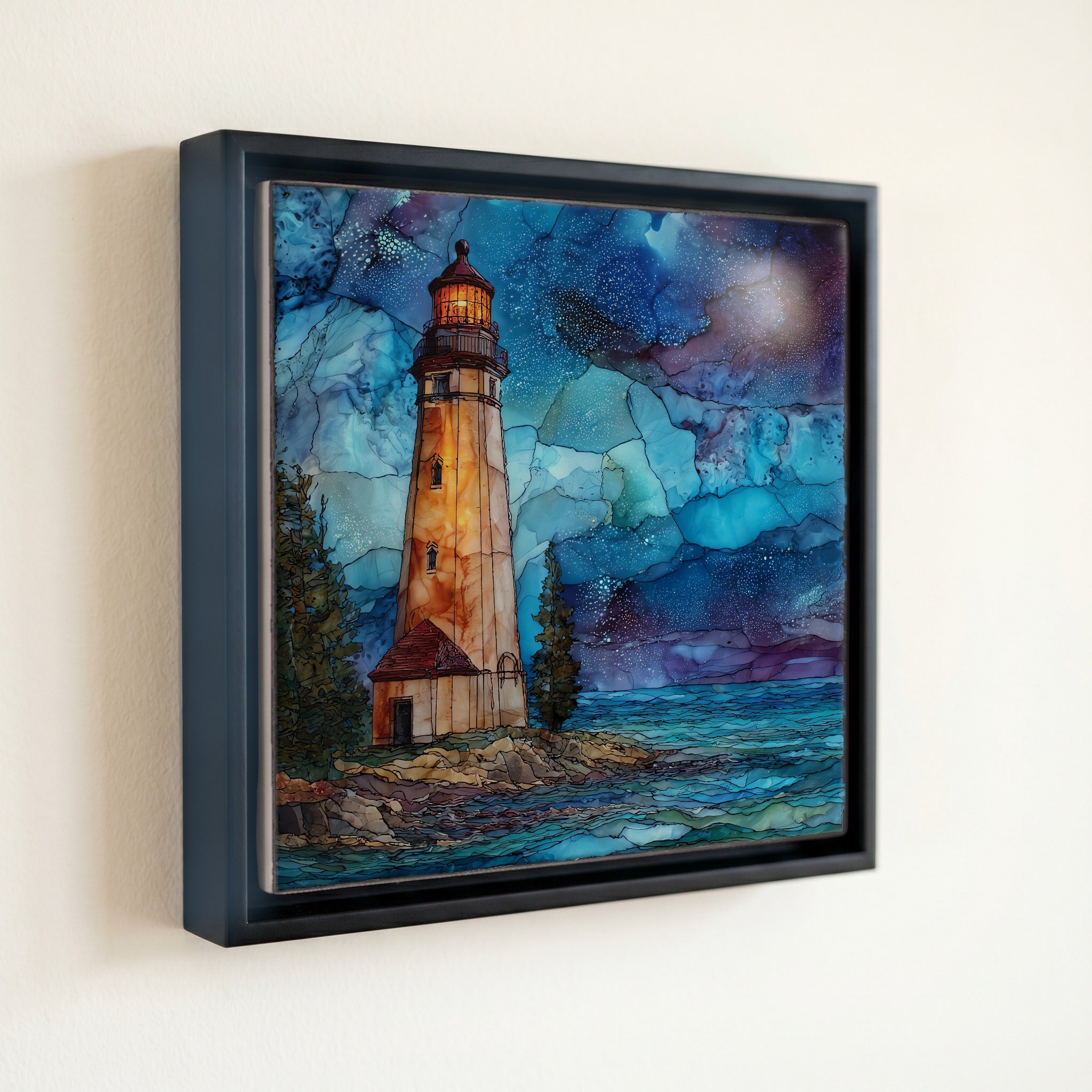 the Forty Mile Point Lighthouse on — front
