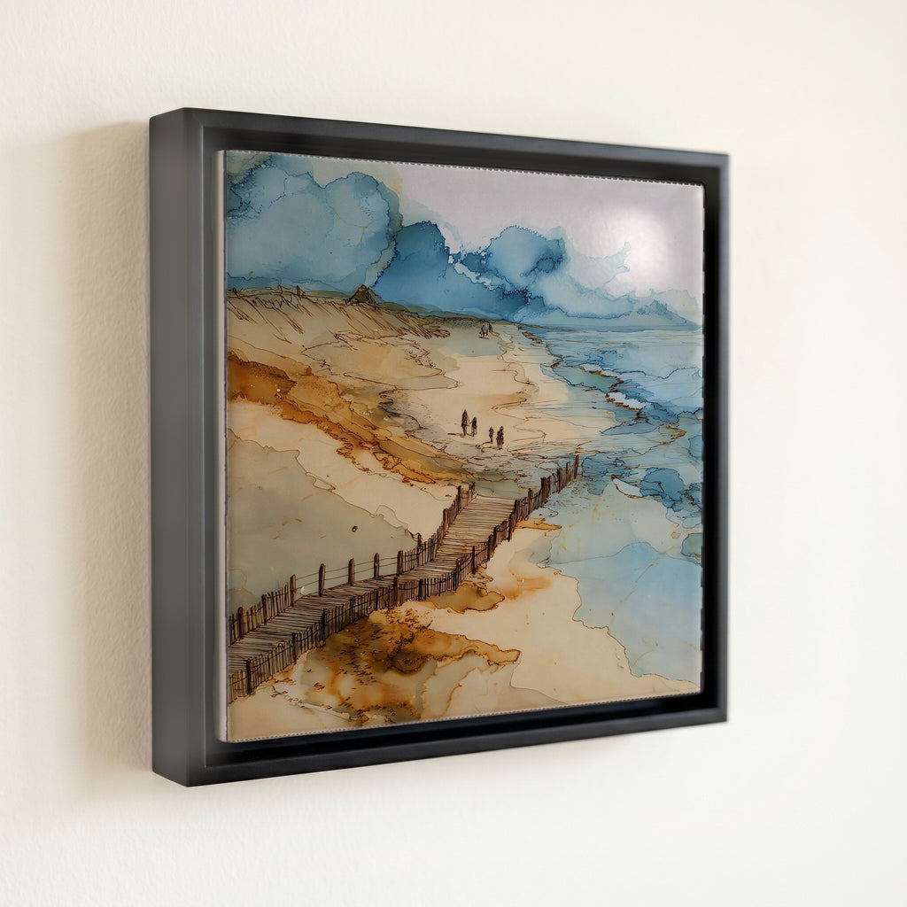 the Sea Bright dune jetty — front
