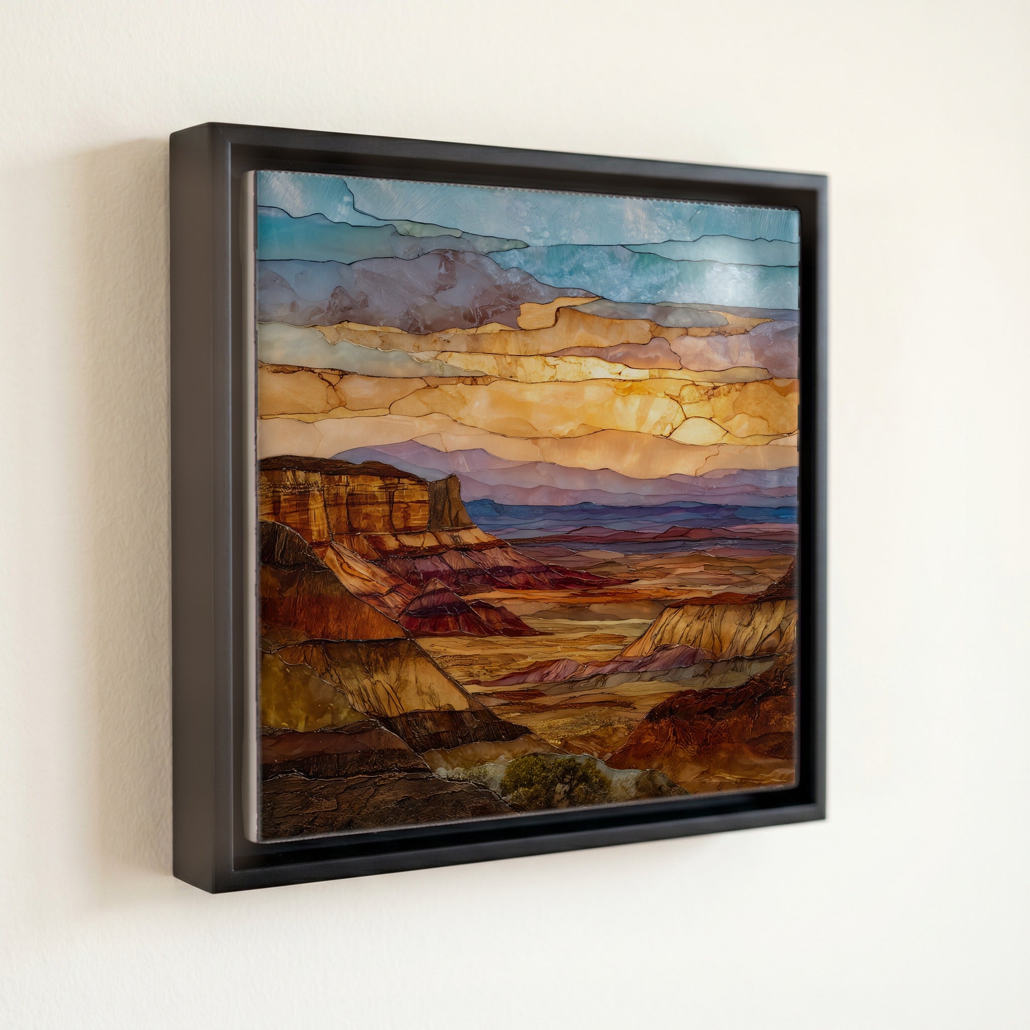 Painted Desert from Kachina Point Petrified Forest — front