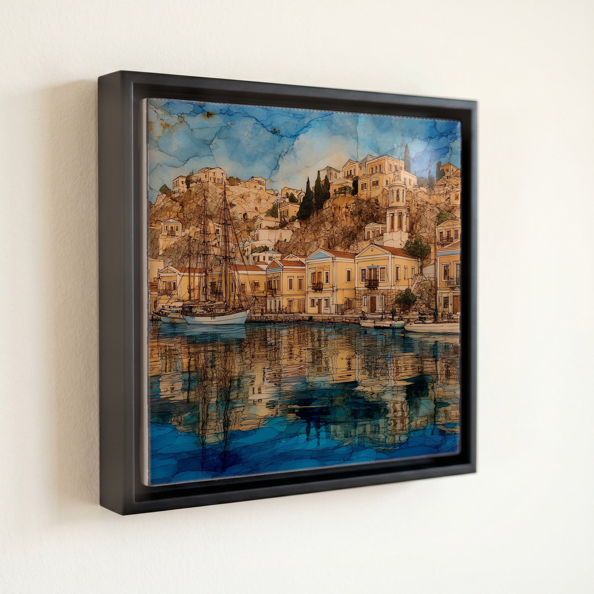 Symi Harbor — front