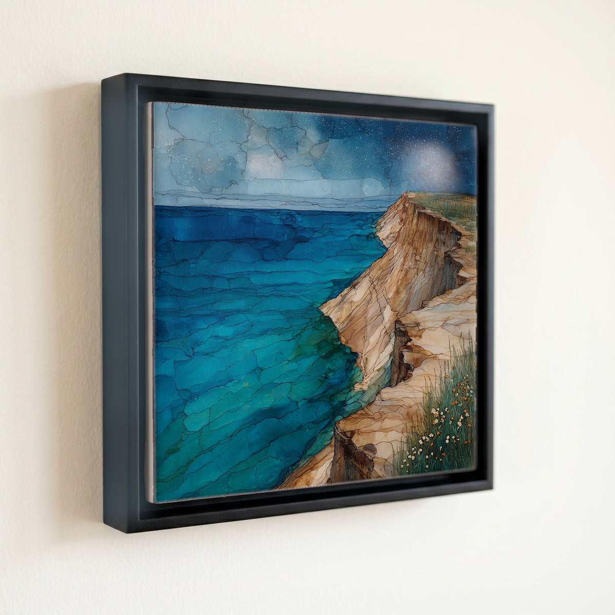 the Lake Michigan overlook — front