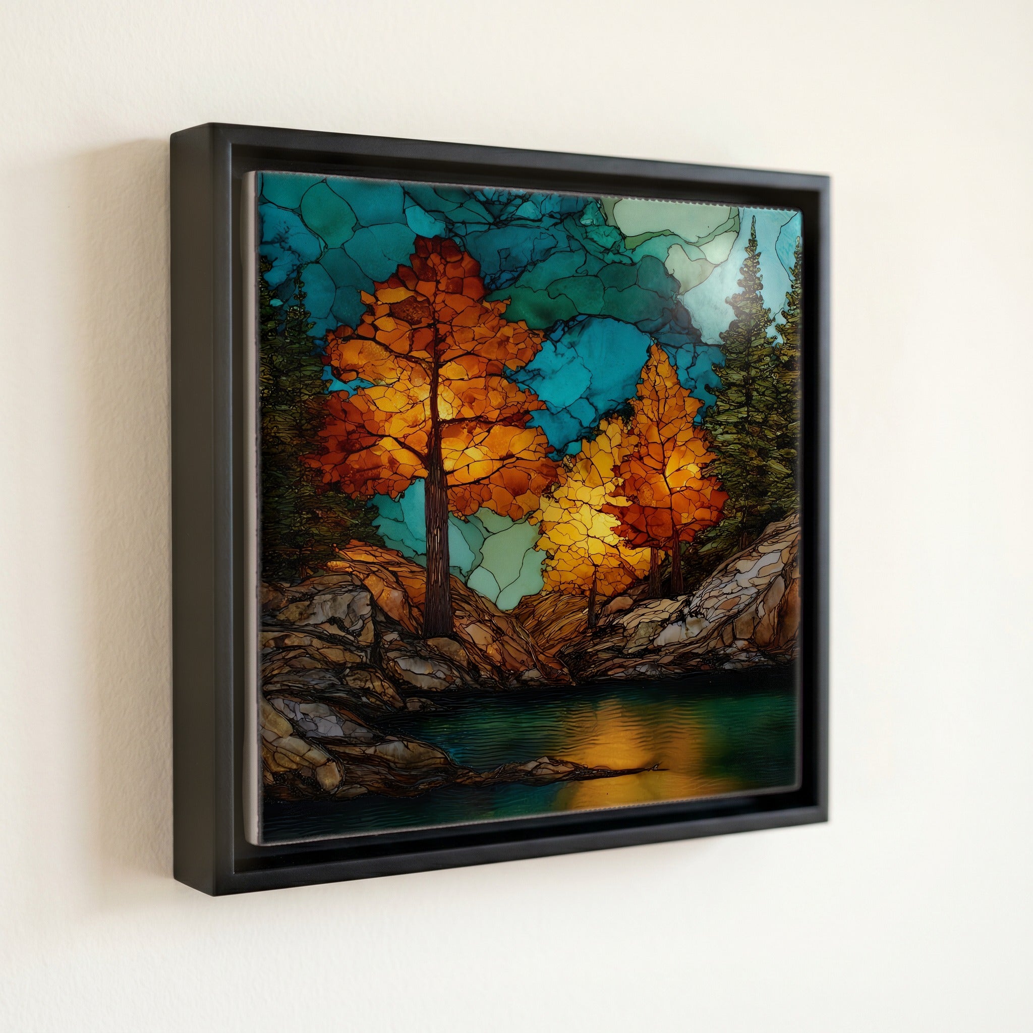 Beavers Bend cypress turning — front