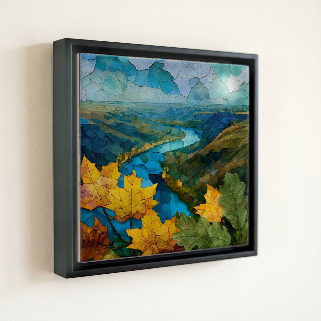 the Pembina Gorge overlook — front