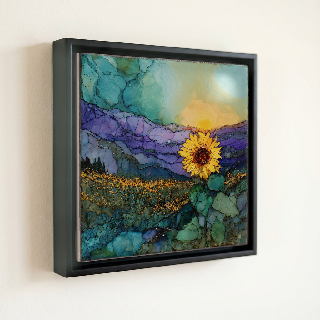 Provence Sunflower Field — front