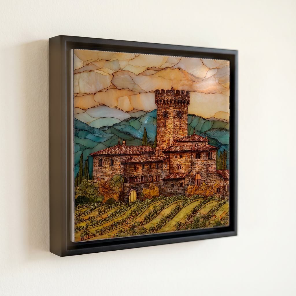 Castello di Amorosa — front