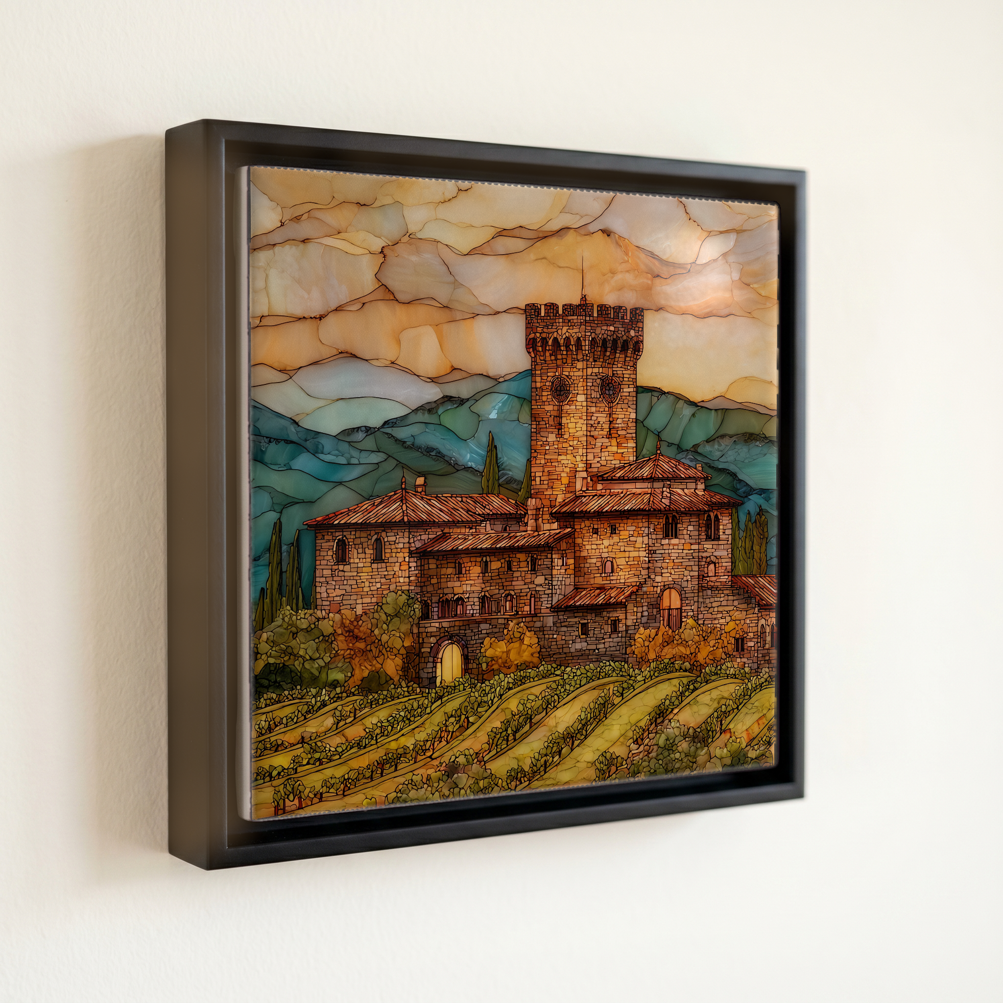 Castello di Amorosa — front