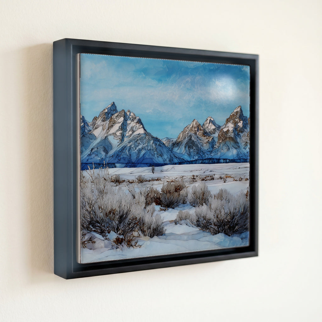 the Jackson Hole valley floor in — front