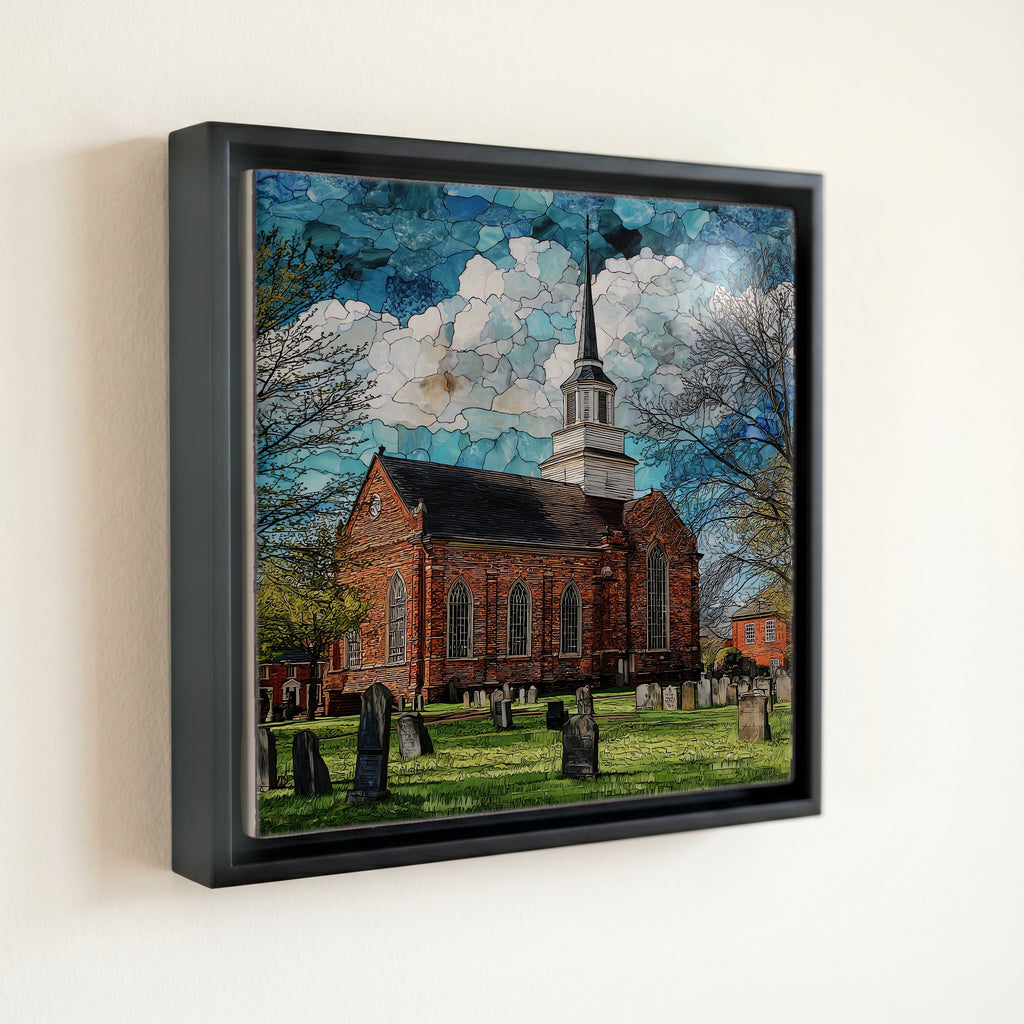 Bruton Parish Church in — front