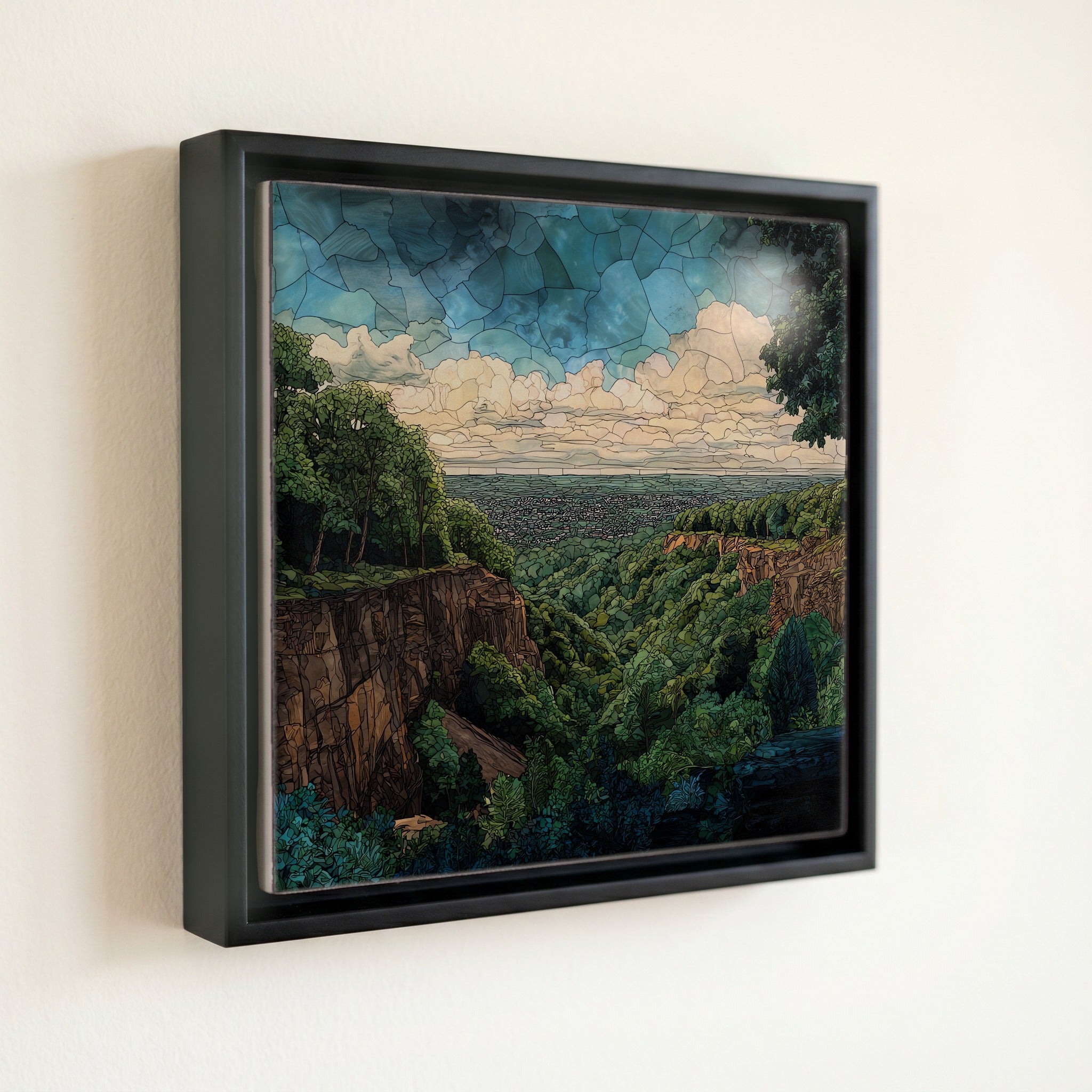 the East Rock Park overlook — front