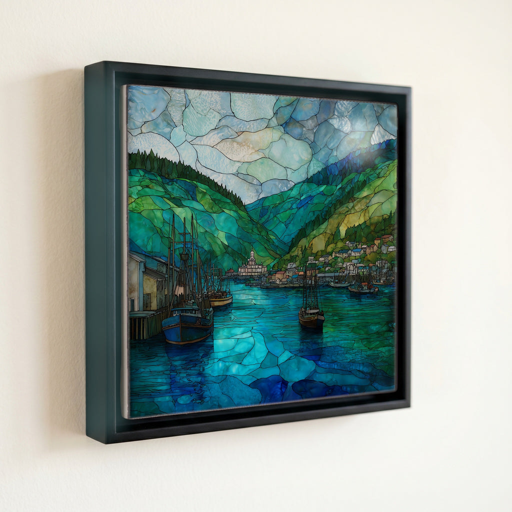Kodiak harbor — front