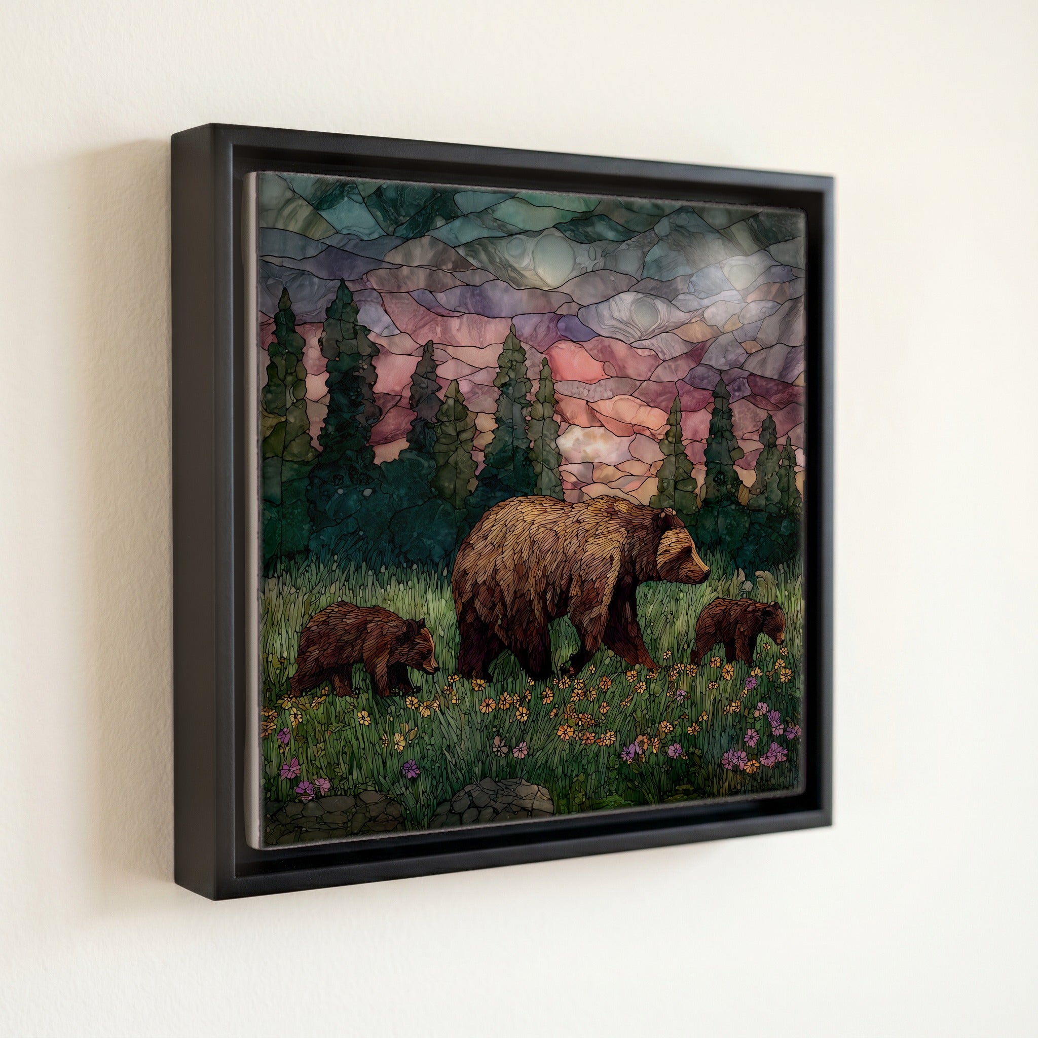 a Yellowstone grizzly sow — front