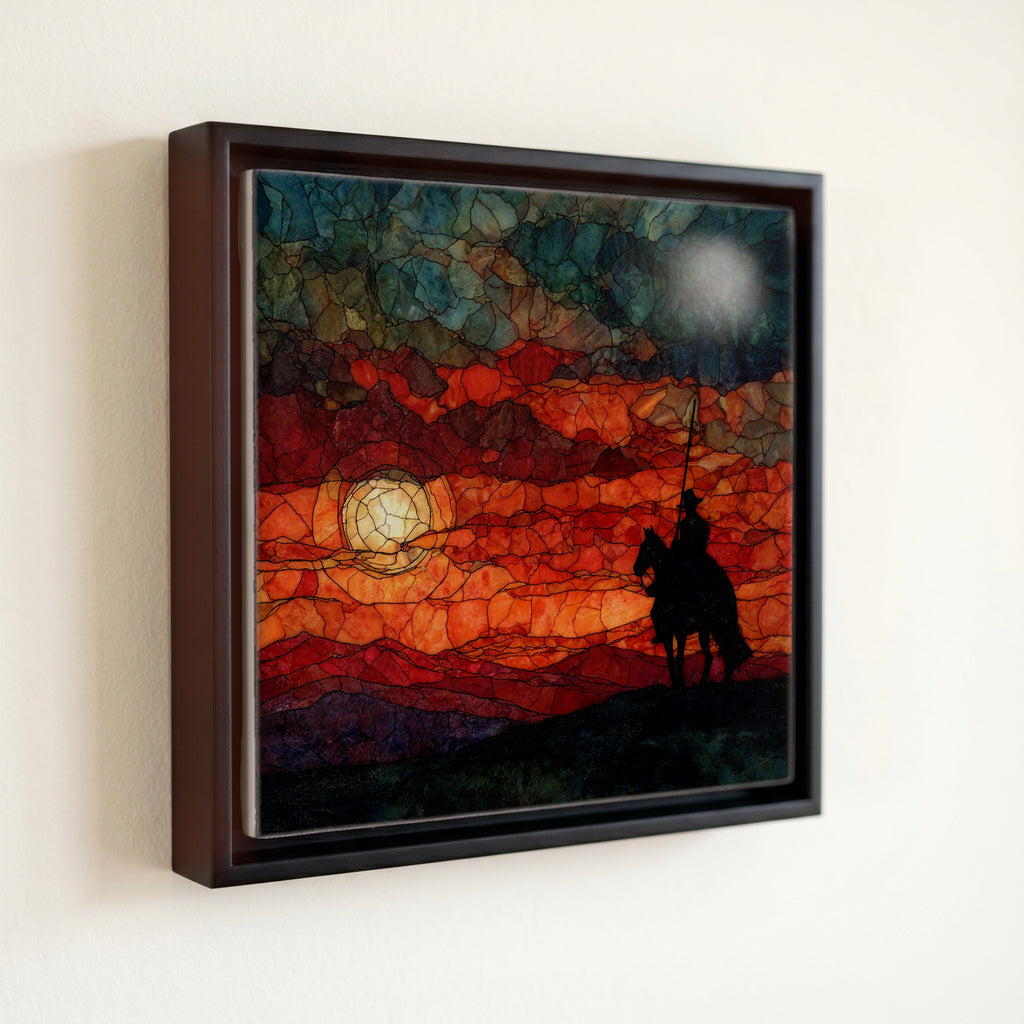 La Mancha Plains Don Quixote Silhouette — front