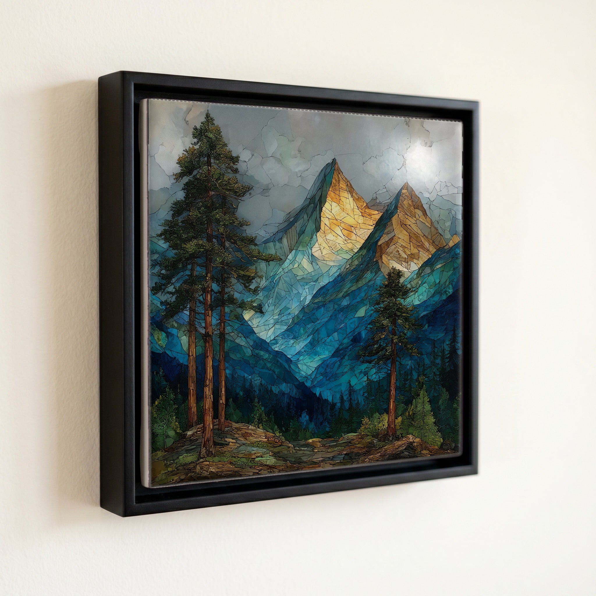 Hallett Peak signature pyramid — front