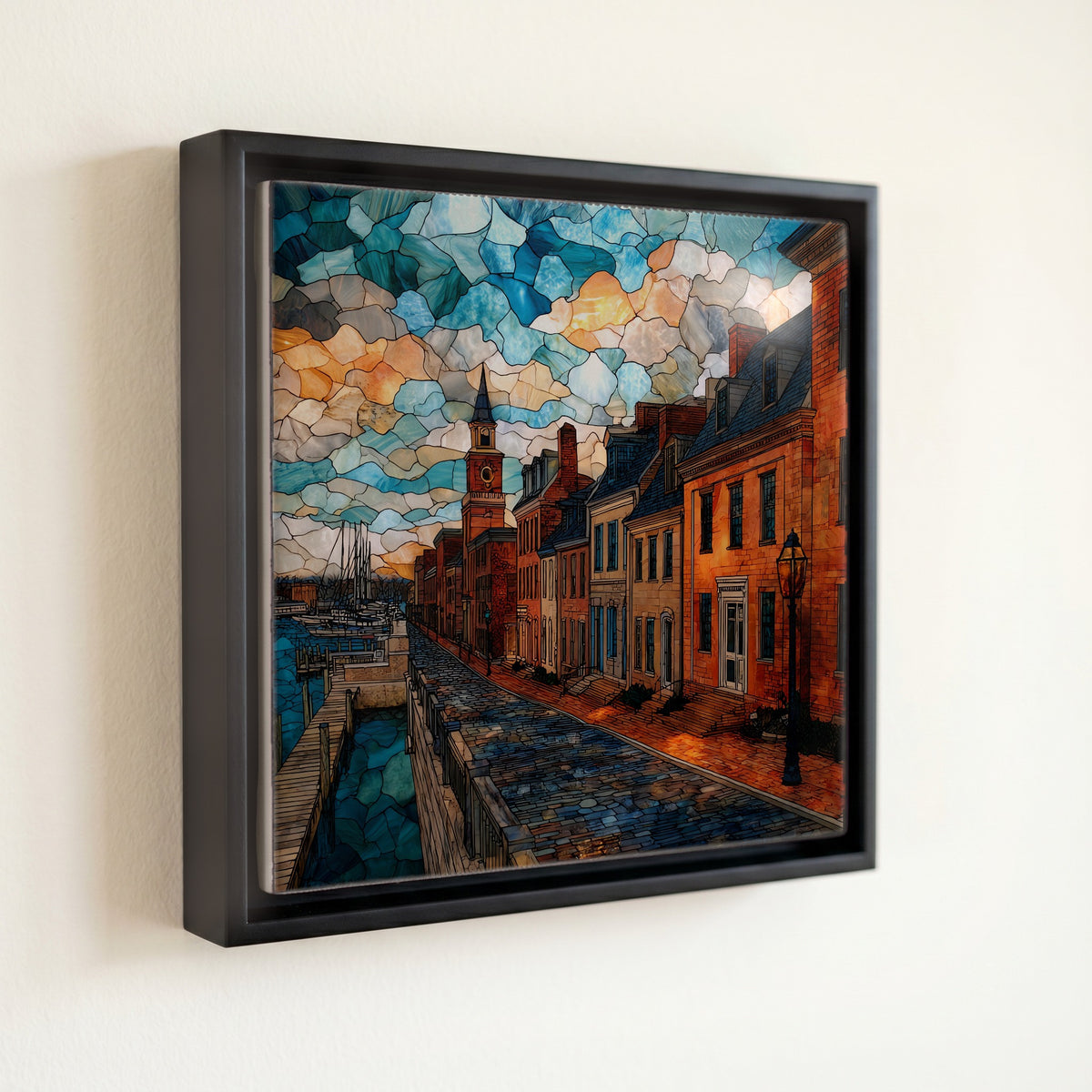Annapolis Main Street descending — front