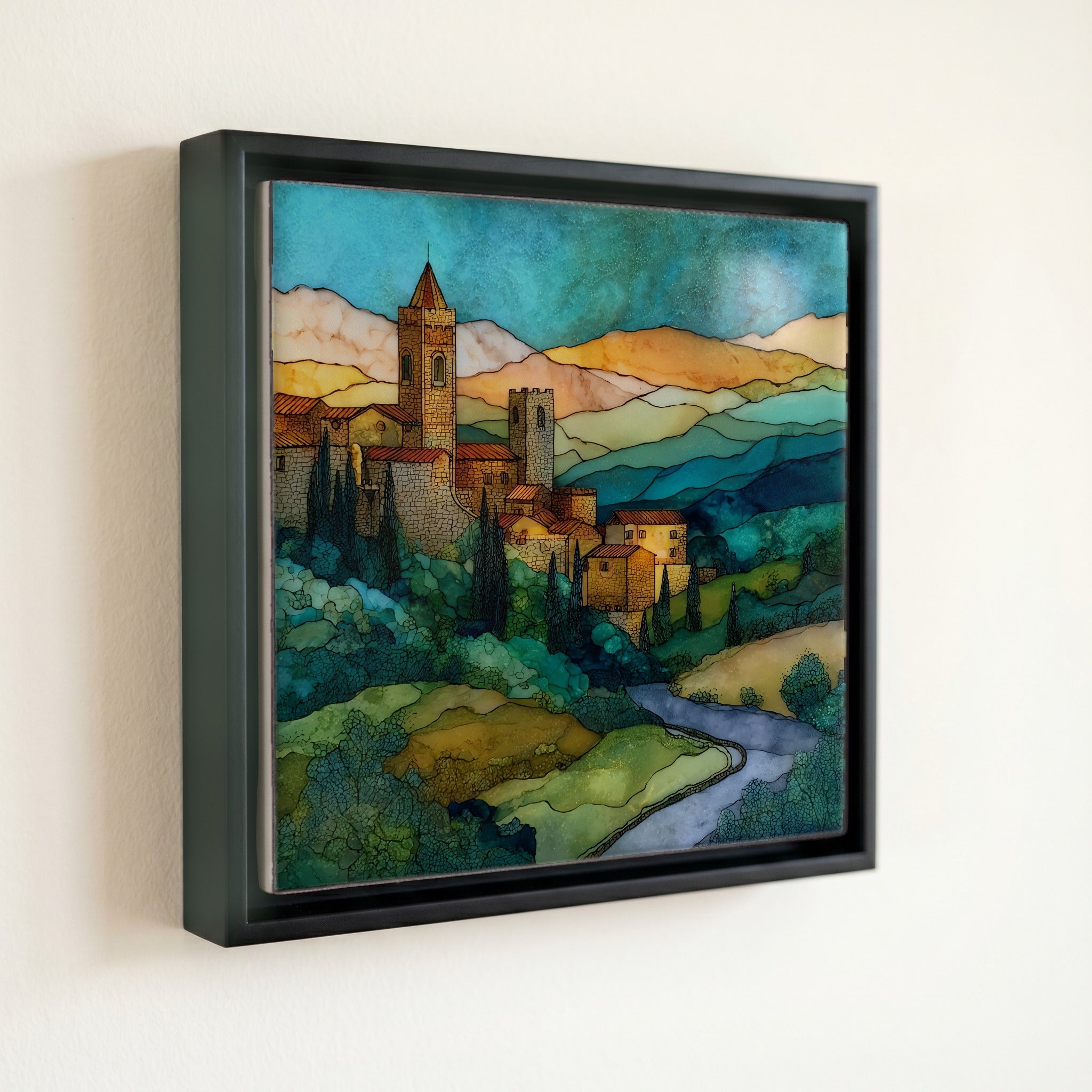 Monteriggioni — front