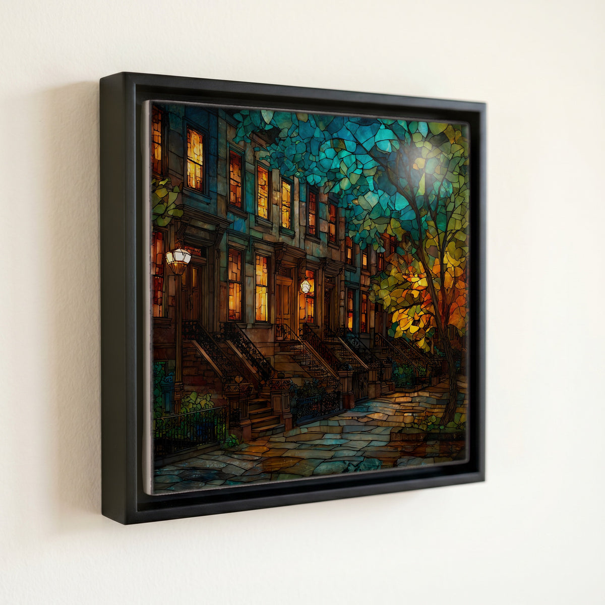 a Greenwich Village side street — front
