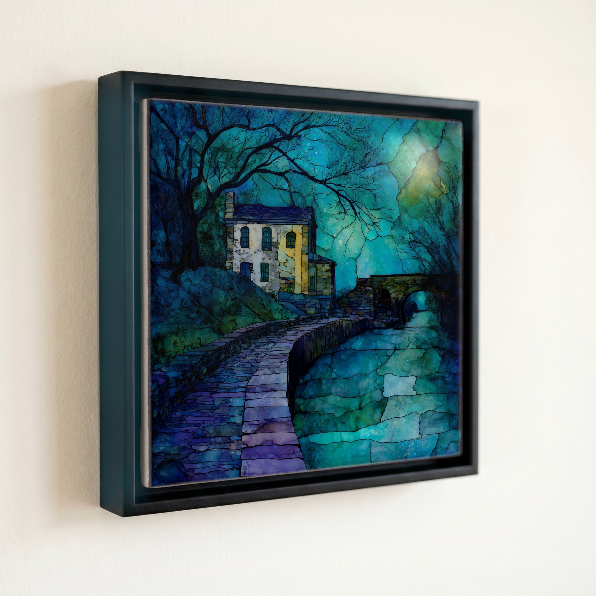 the C and O Canal towpath — front