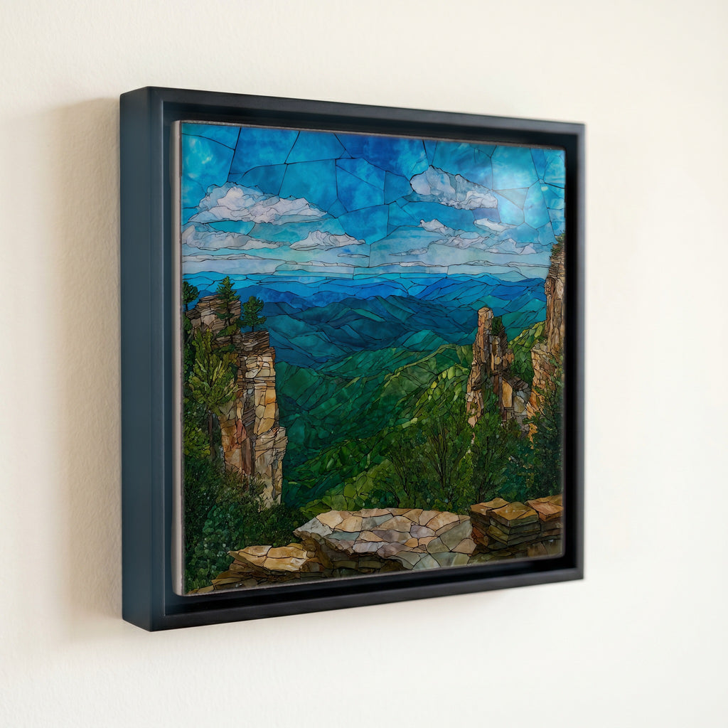 Rocky Knob Pinnacles on the Blue — front