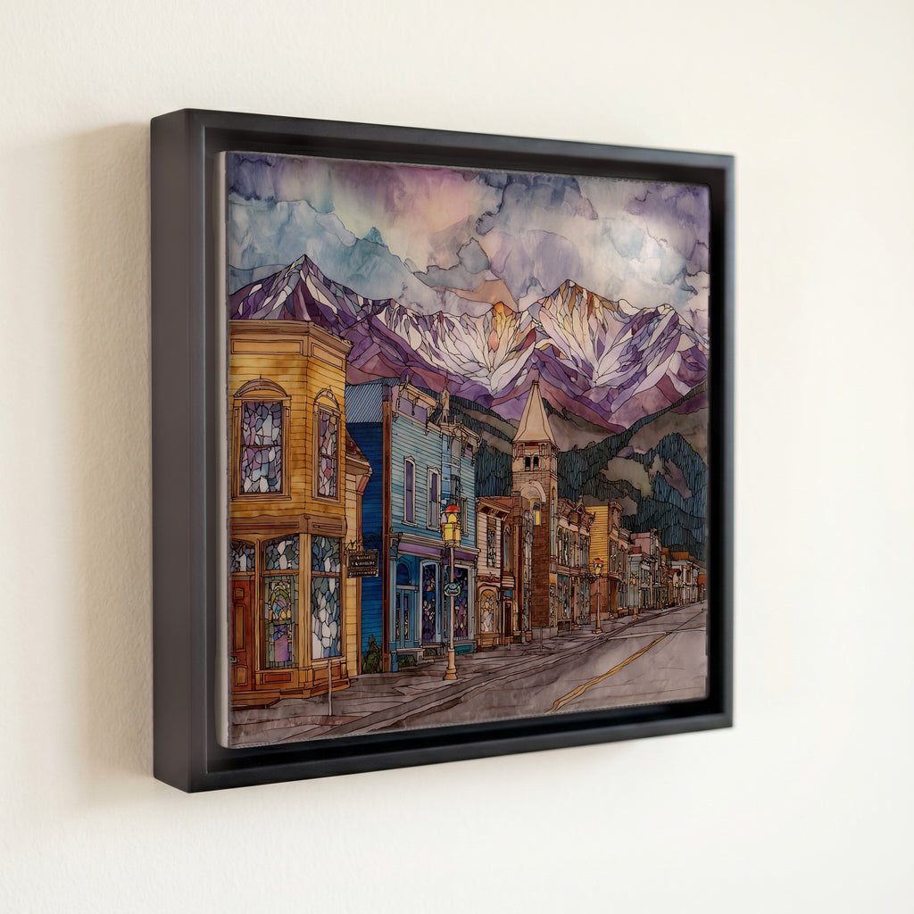 Silverton main street San Juans — front