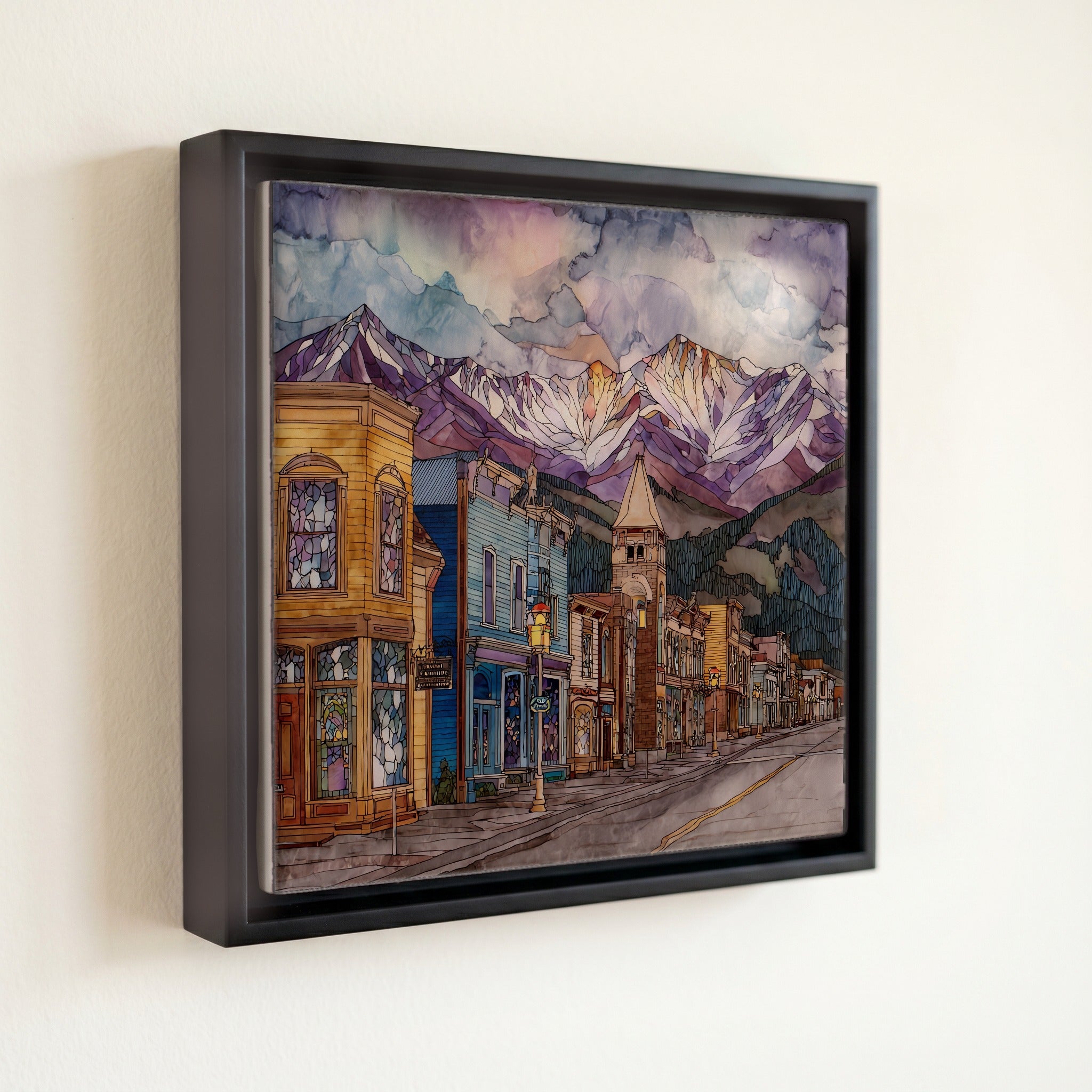 Silverton main street San Juans — front