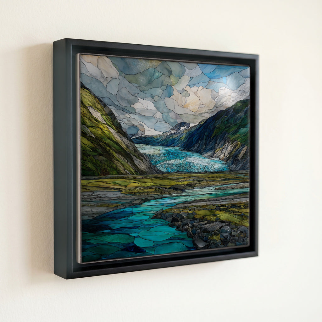 Exit Glacier terminus — front
