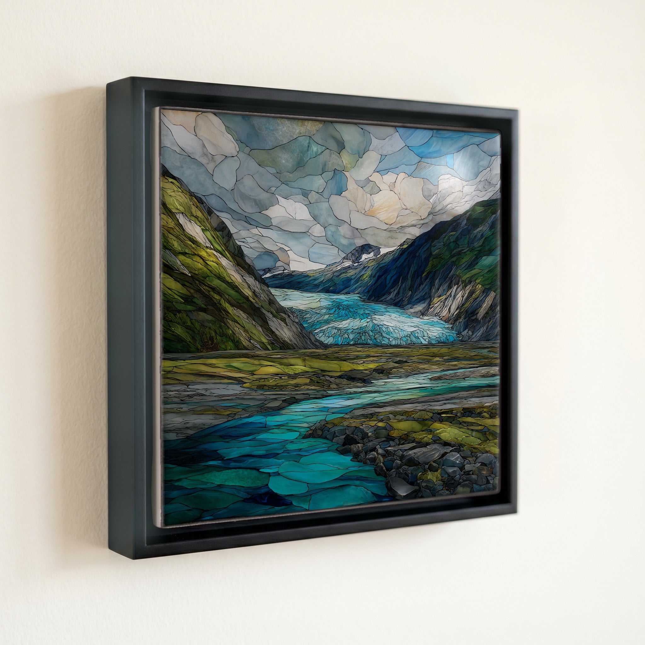 Exit Glacier terminus — front