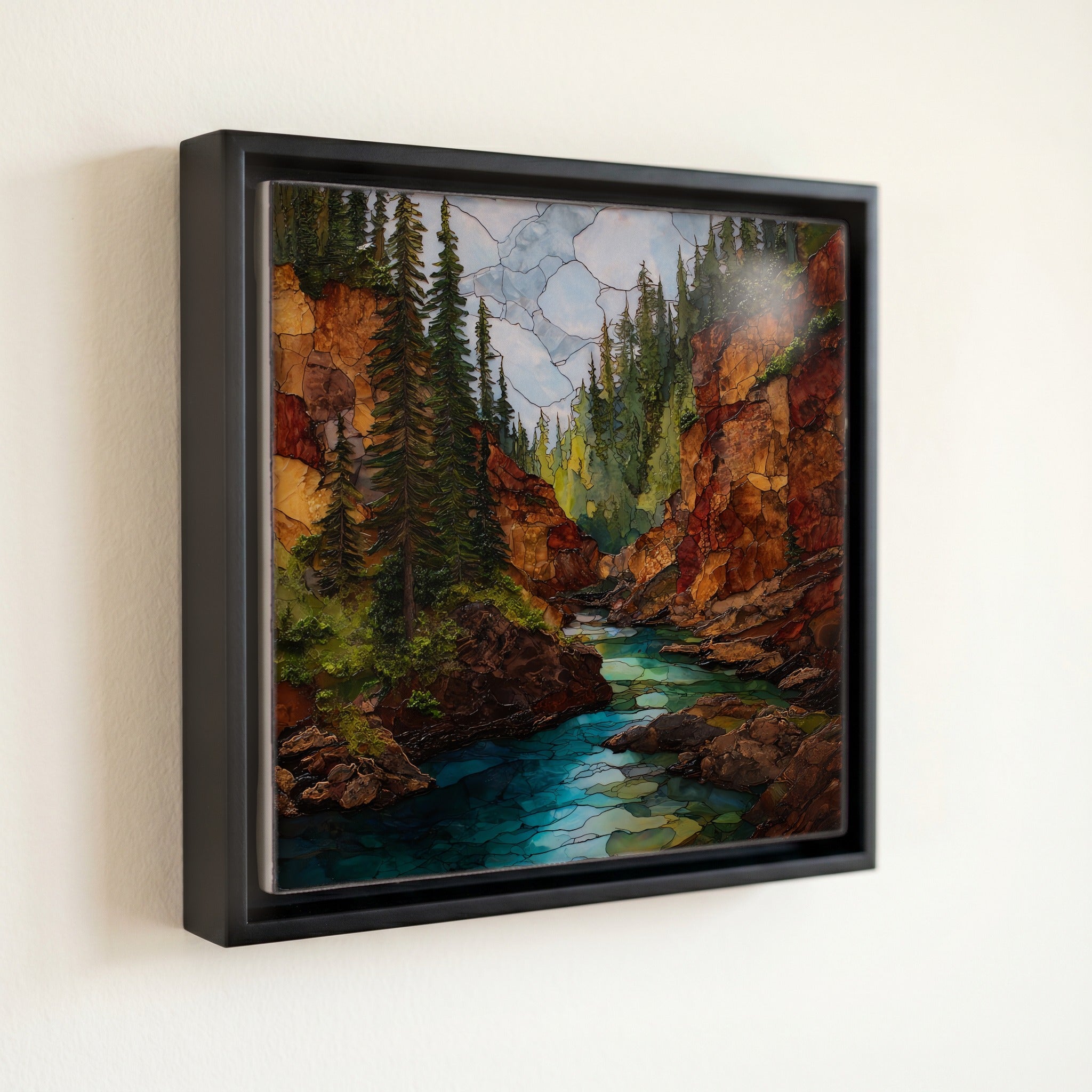 Hoback Canyon along the — front