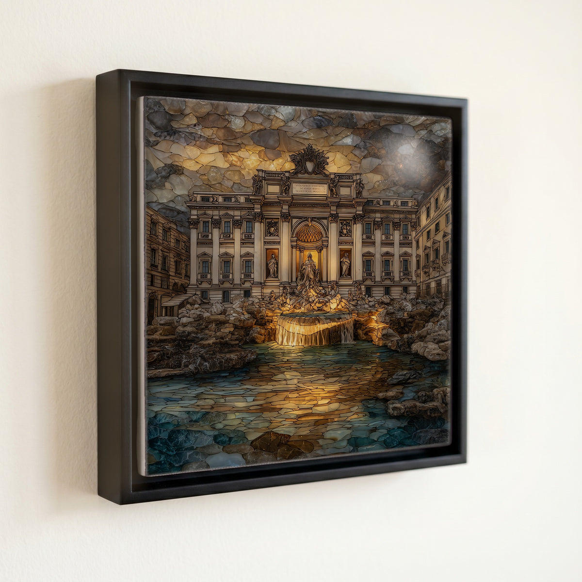 Trevi Fountain — front