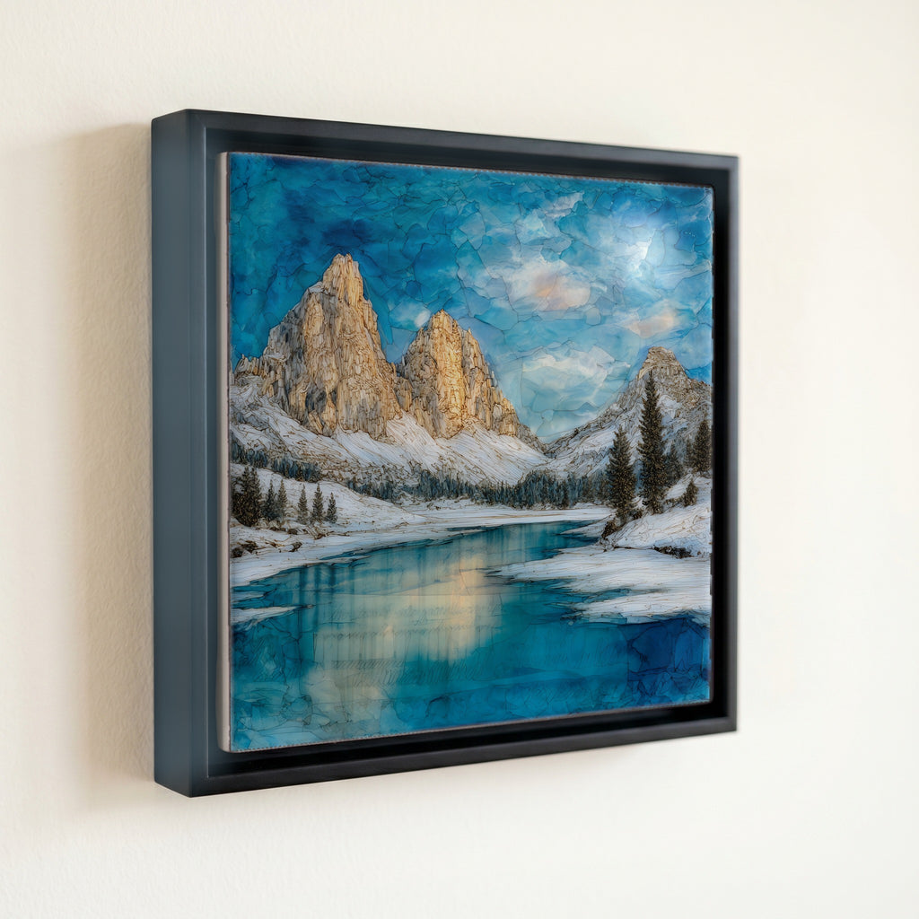 Lake Misurina Winter — front