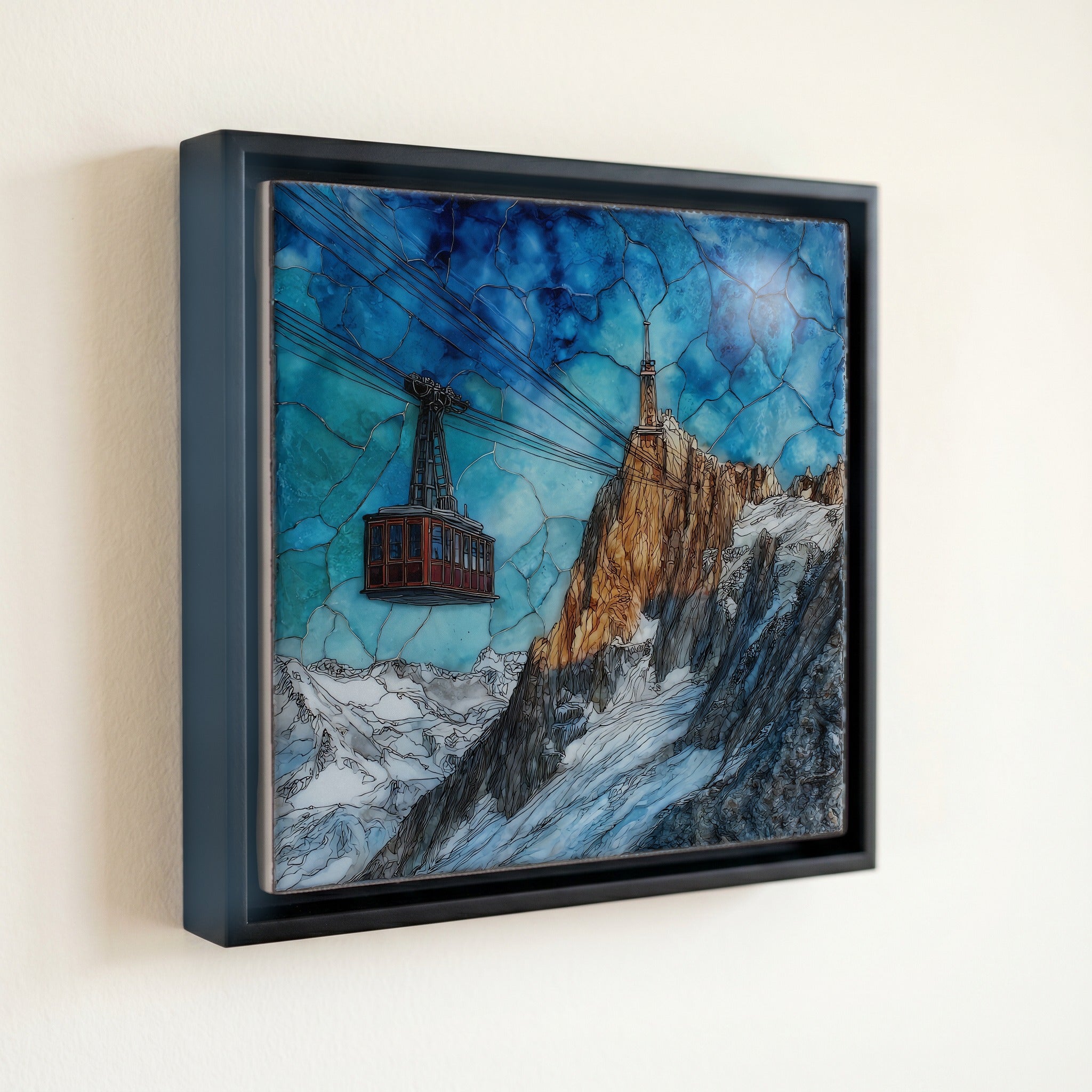 Aiguille du Midi Cable Car — front