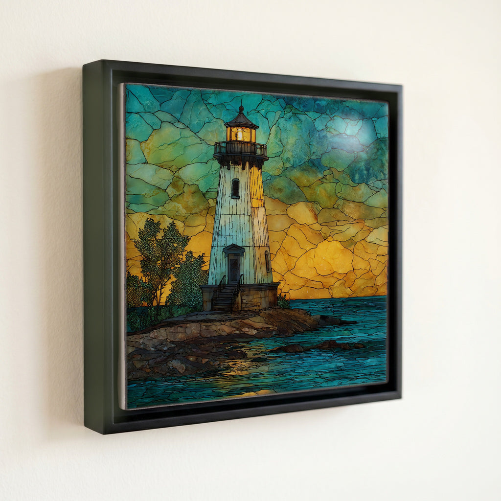 Big Bay Point Lighthouse standing on — front