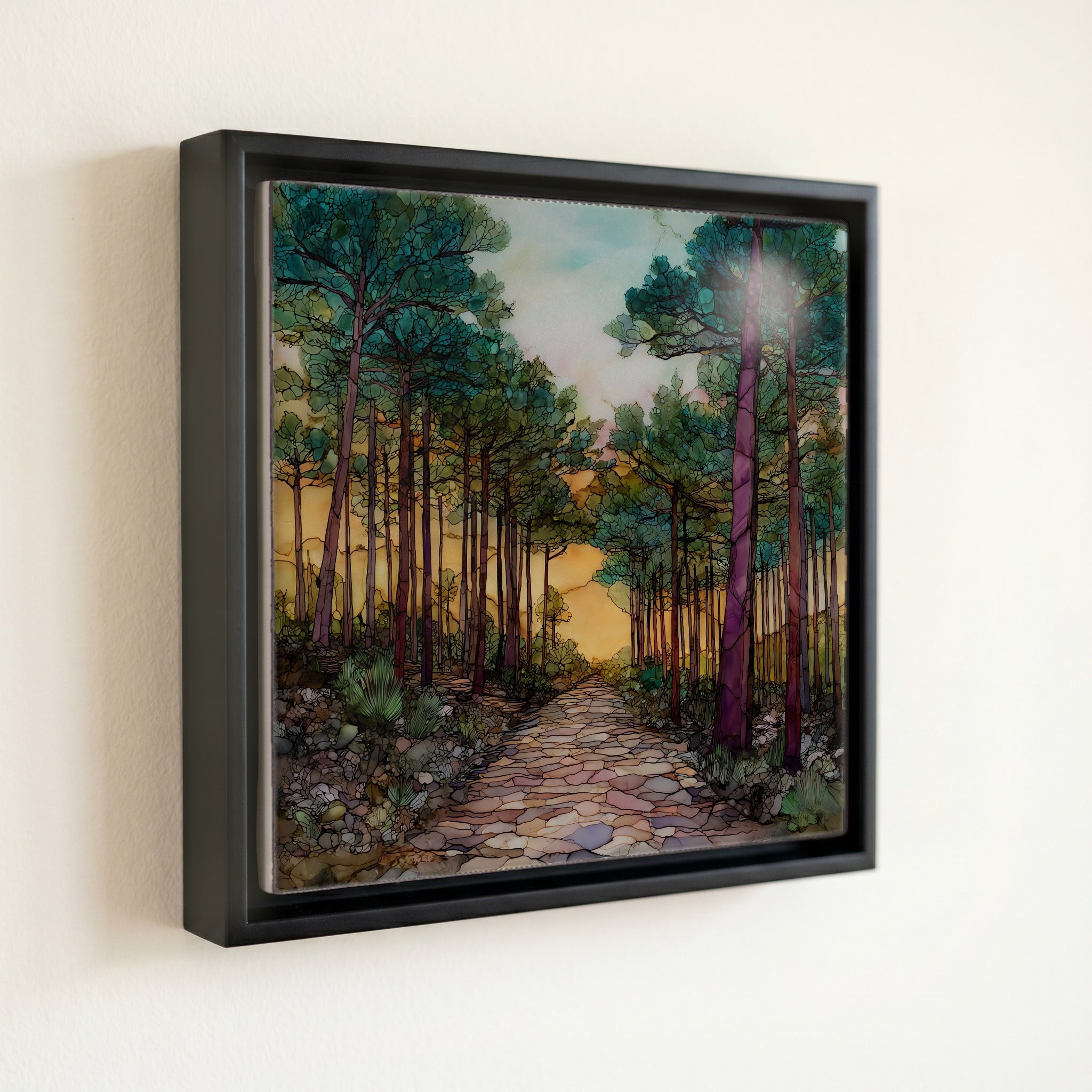 the Pinelands pitch pine forest — front