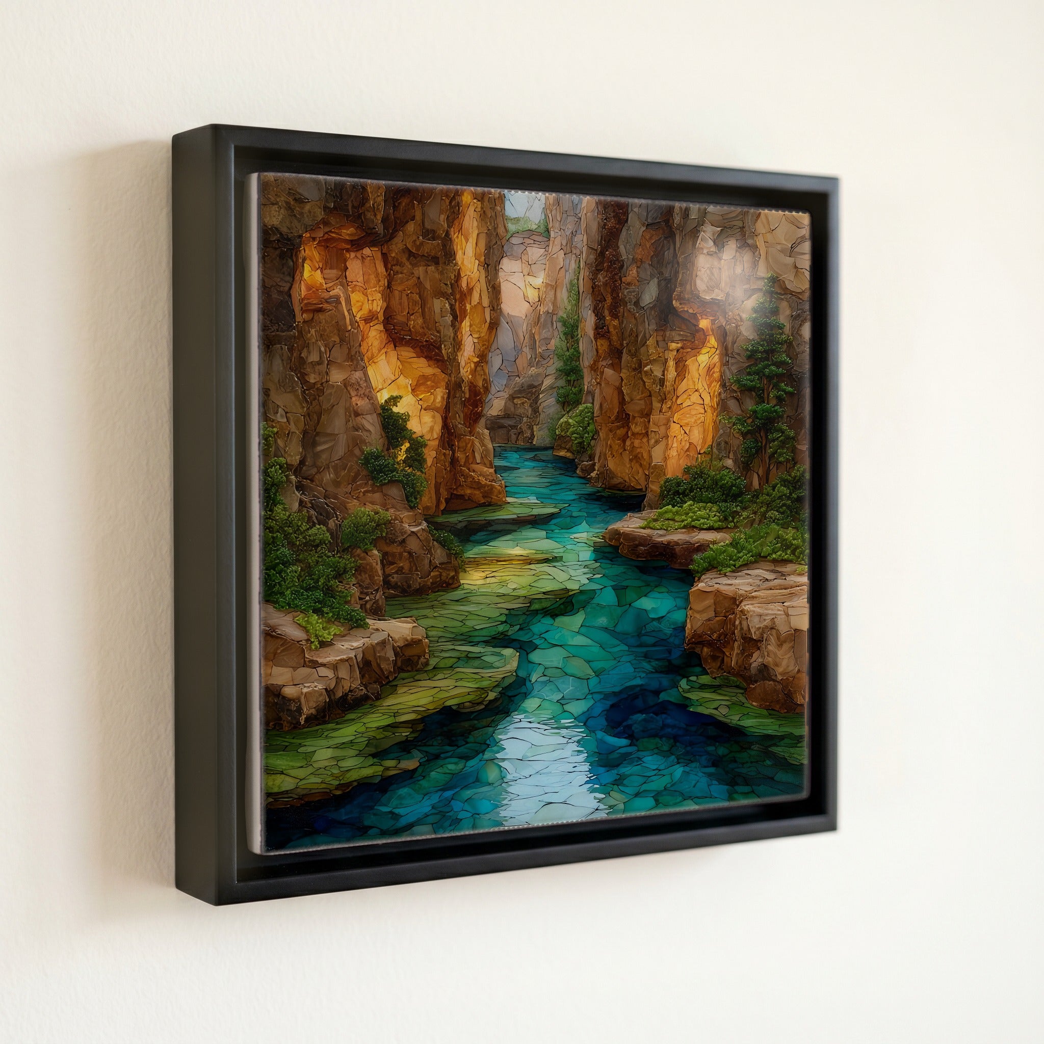 Elves Chasm spring along the Colorado — front