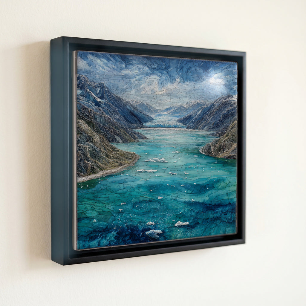 Bear Glacier lagoon — front