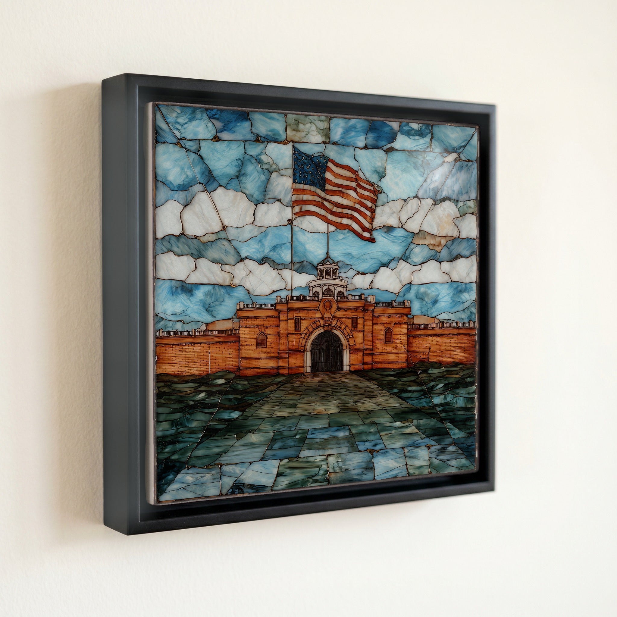 Fort McHenry star fort — front