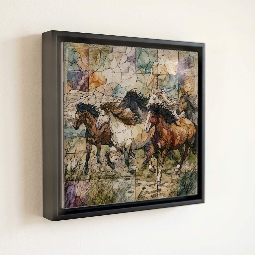 a wild horse band — front