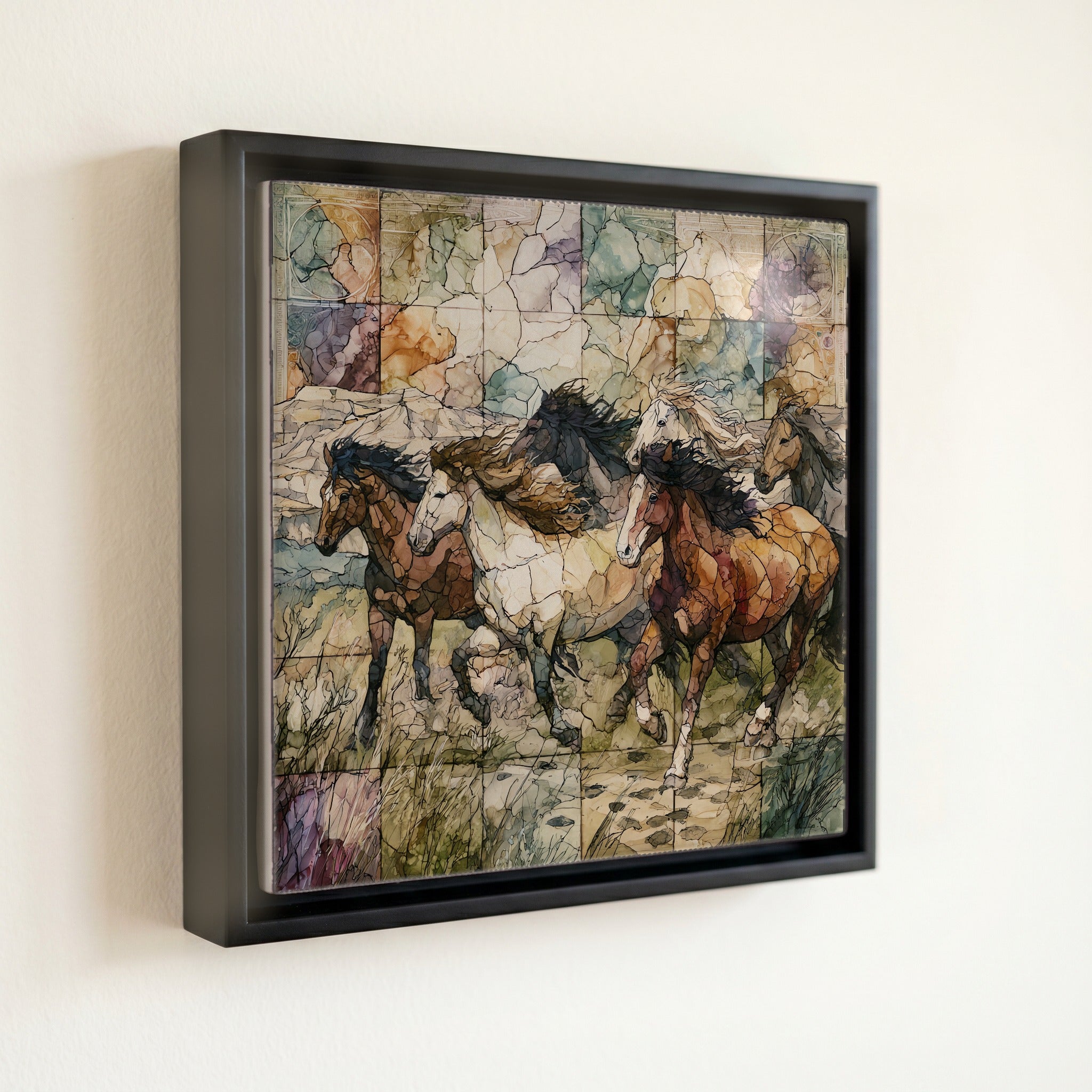 a wild horse band — front