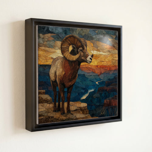 a bighorn sheep on a Grand — front