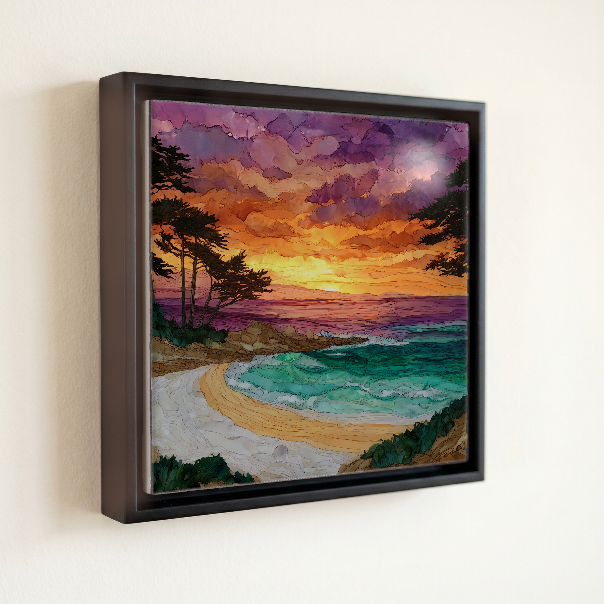 Carmel Beach Sunset — front
