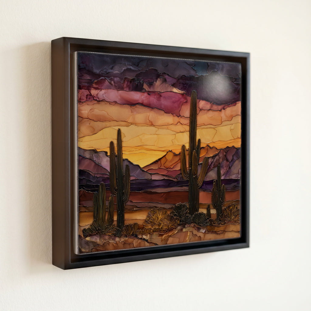 Saguaro East at sunset Saguaro National Park — front