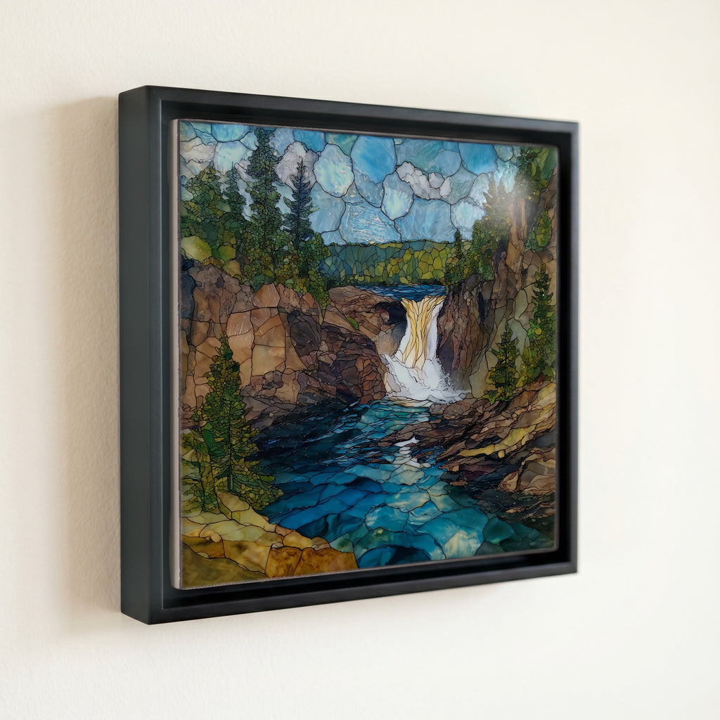 High Falls of the Pigeon River — front