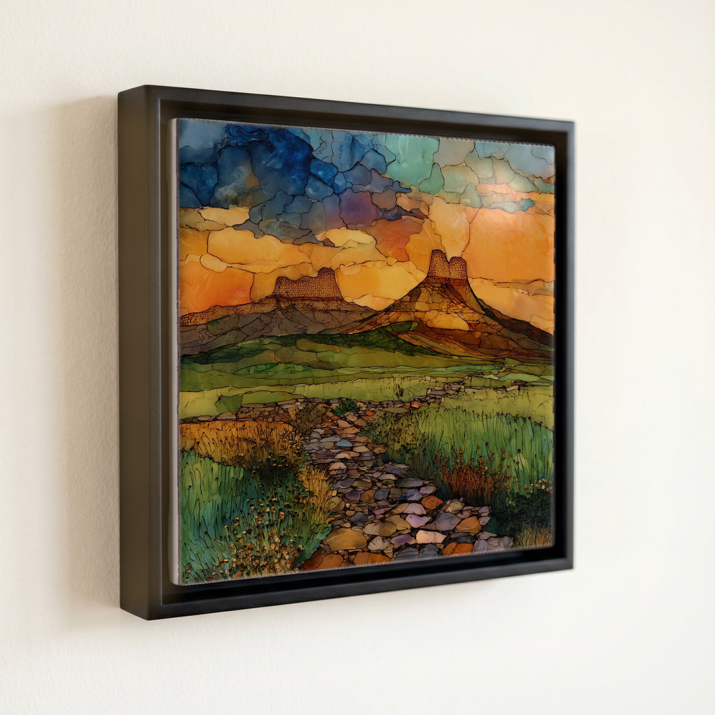 the Fort Robinson buttes — front