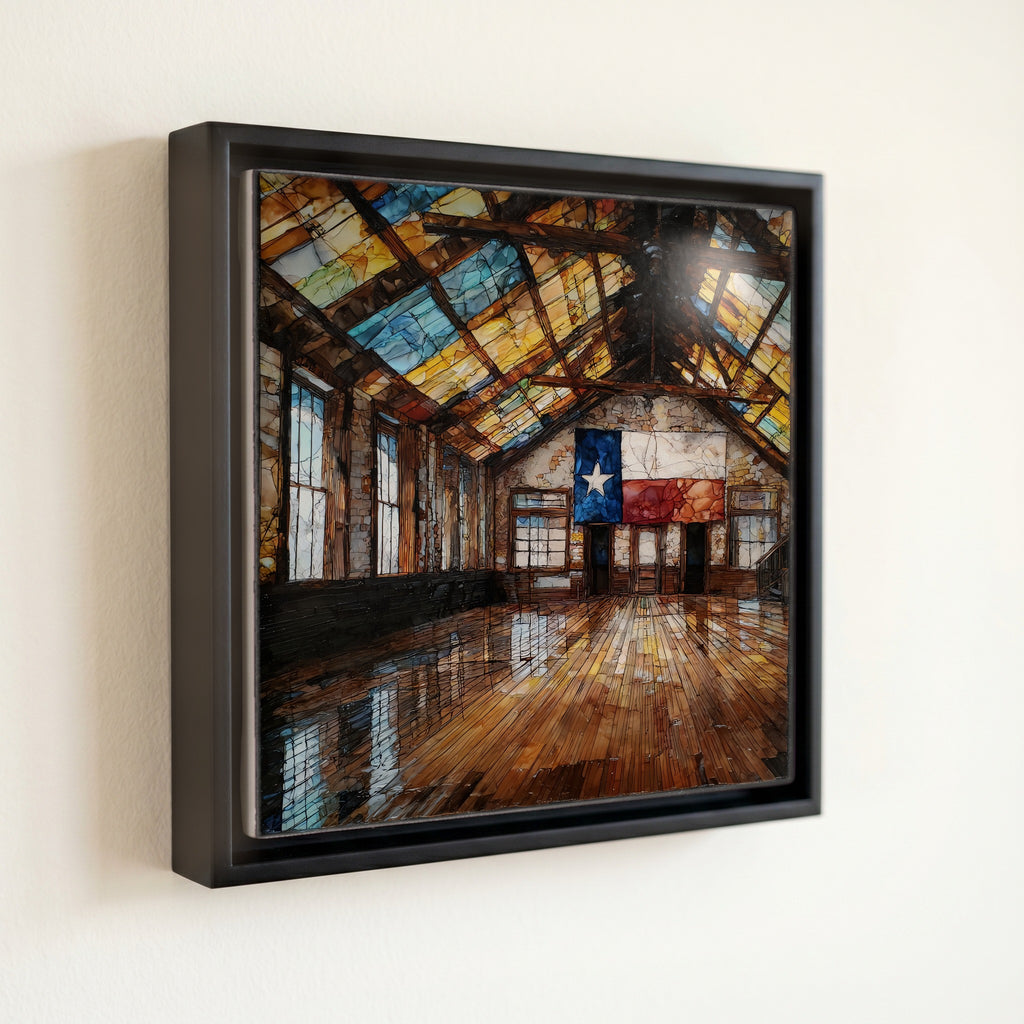 Gruene historic dance hall and Comal — front